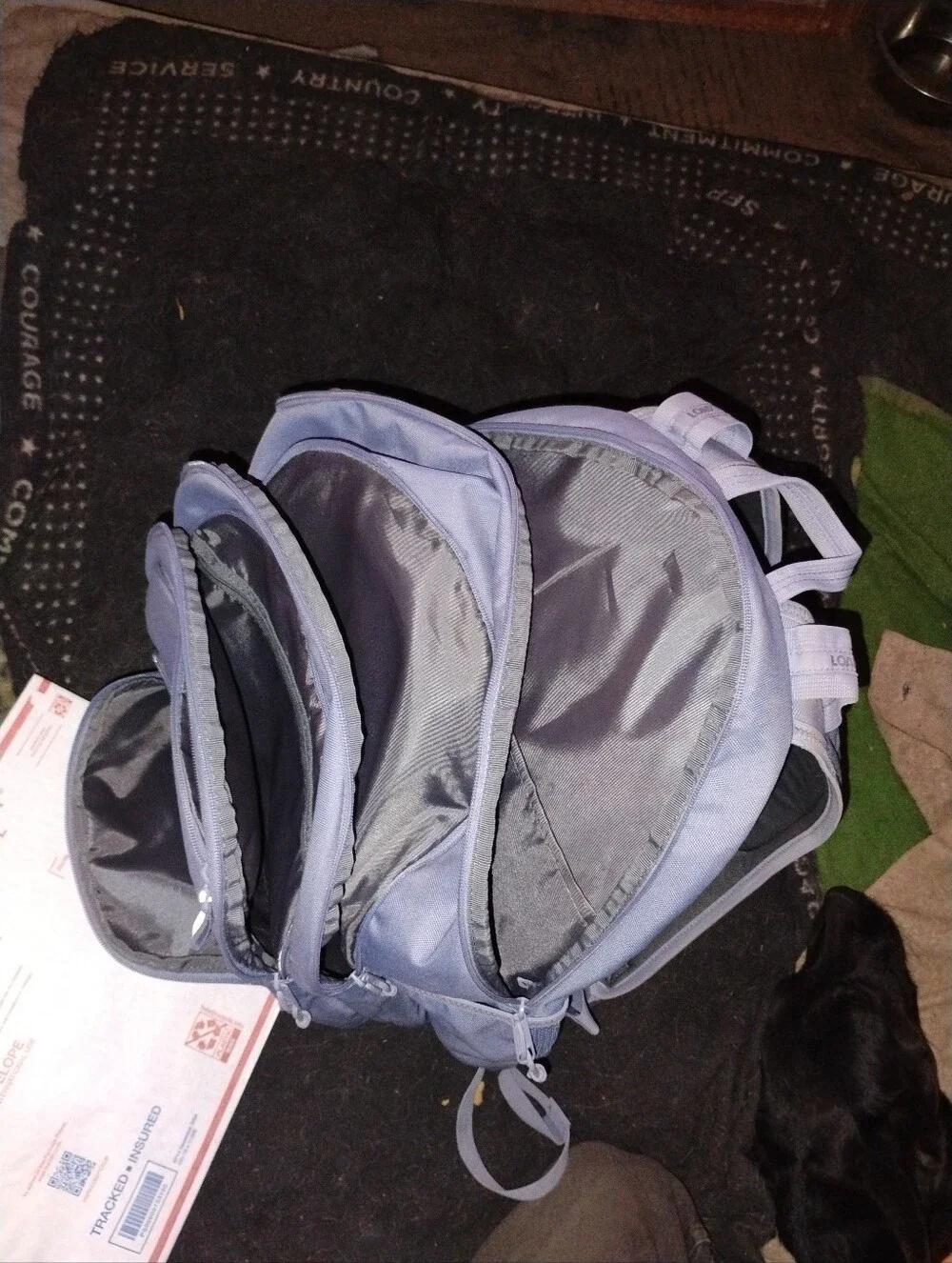 Adidas Light Purple Laptop Backpack Bookbag Load Spring Straps 984521-H 083463
